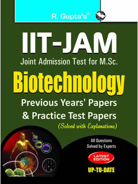 RGupta Ramesh IIT-JAM: M.Sc. (Biotechnology) Previous Papers (Solved) English Medium